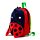 Mochila de Pelúcia Adorabugs - Tilly a Joaninha