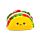 Set de Sal e Pimenta em cerâmica Foodiemals Frida, o taco e o molho picante