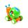Brinquedo de ação pressionar e avançar Caracol feliz