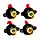Brinquedo de pelúcia espremível Queasy Squeezies Galo De Barcelos 