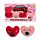 Brinquedo de pelúcia espremível Queasy Squeezies Amore Heart Coração