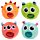 Animais de Espremer Queasy Squeezies - Monstro Monstarz