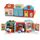 Conjunto de Cãozinho Fofinho e Conjunto de Casas de Cães