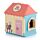 Conjunto de Cãozinho Fofinho e Conjunto de Casas de Cães