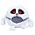 Brinquedo de pelúcia espremível Queasy Squeezies enjoado e assustador