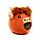 Brinquedo de pelúcia espremível Queasy Squeezies Highland Coo