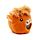 Brinquedo de pelúcia espremível Queasy Squeezies Highland Coo