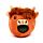 Brinquedo de pelúcia espremível Queasy Squeezies Highland Coo