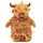 Botija de agua quente com pelúcia - Highland Coo Cow