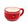 Caneca de cerâmica com tampa Foodiemals Chocolate quente
