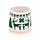 Caneca de grés Renas verdes Natal