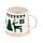 Caneca de grés Renas verdes Natal
