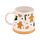 Caneca de grés Homem de gengibre