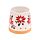Caneca de grés Poinsétia