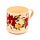 Conjunto de caneca e tampa com base Natal Botánico