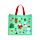 Saco para compras reutilizável Jingle Bunch Natal