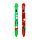Jingle Bunch Natal Multi Cor Pen (6 Cores)