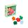 Conjunto de 5 ceras com forma de Jingle Bunch Natal