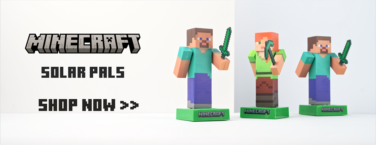 Bonecos Solares Minecraft