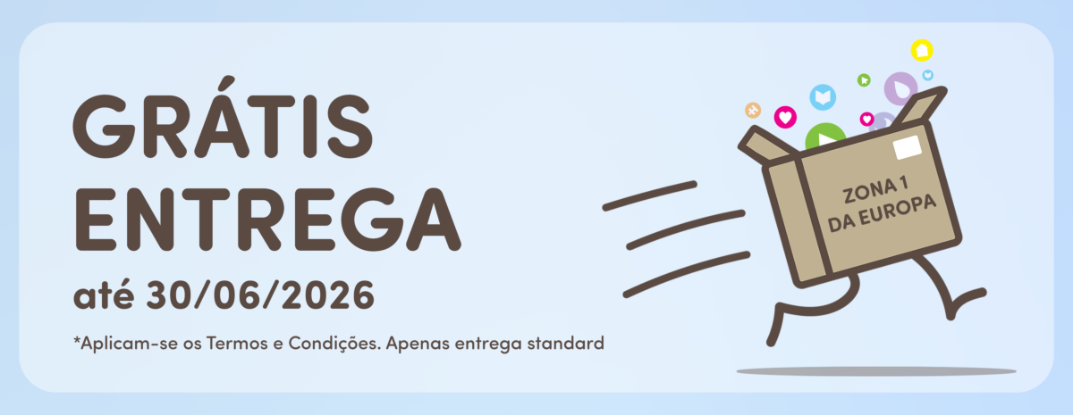 Envio gratuito em Portugal Continental