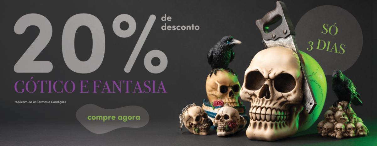 20% em resinas só durante 3 dias