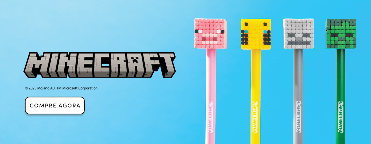 Canetas Minecraft