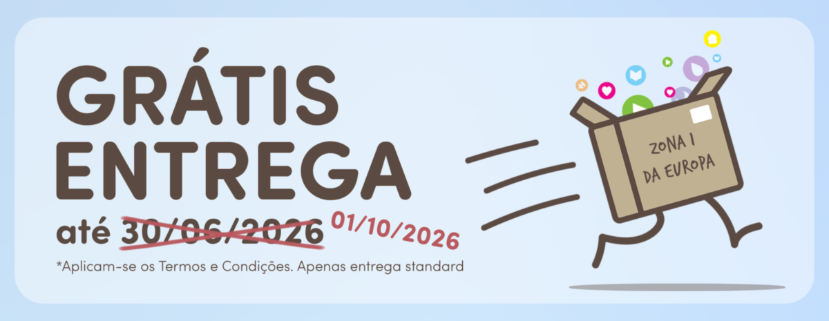 Envio gratuito em Portugal Continental