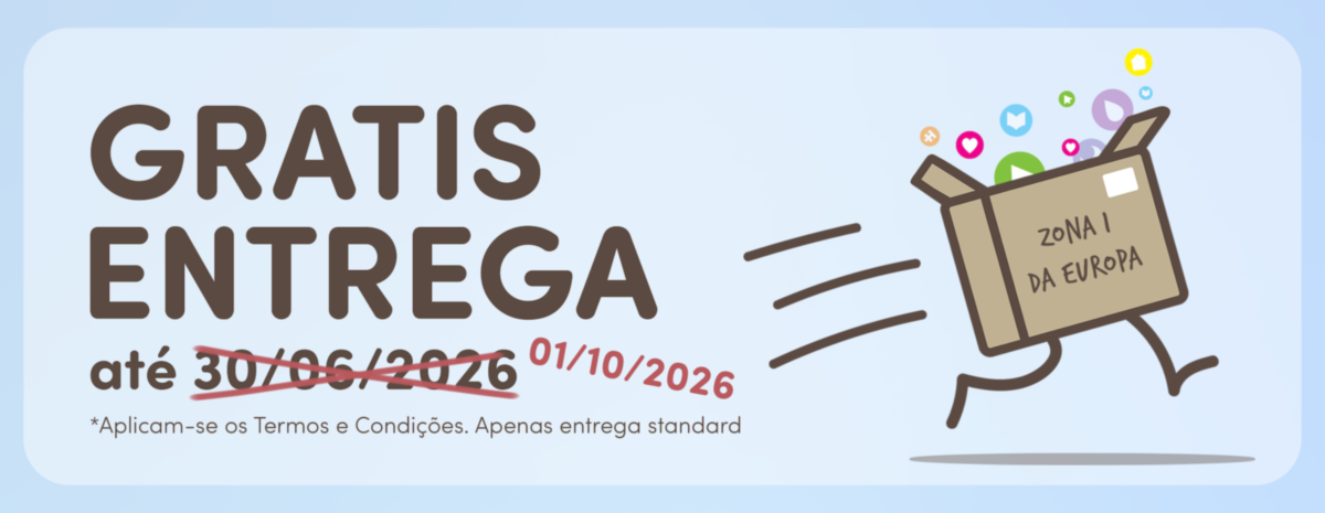 Envio gratuito em Portugal Continental