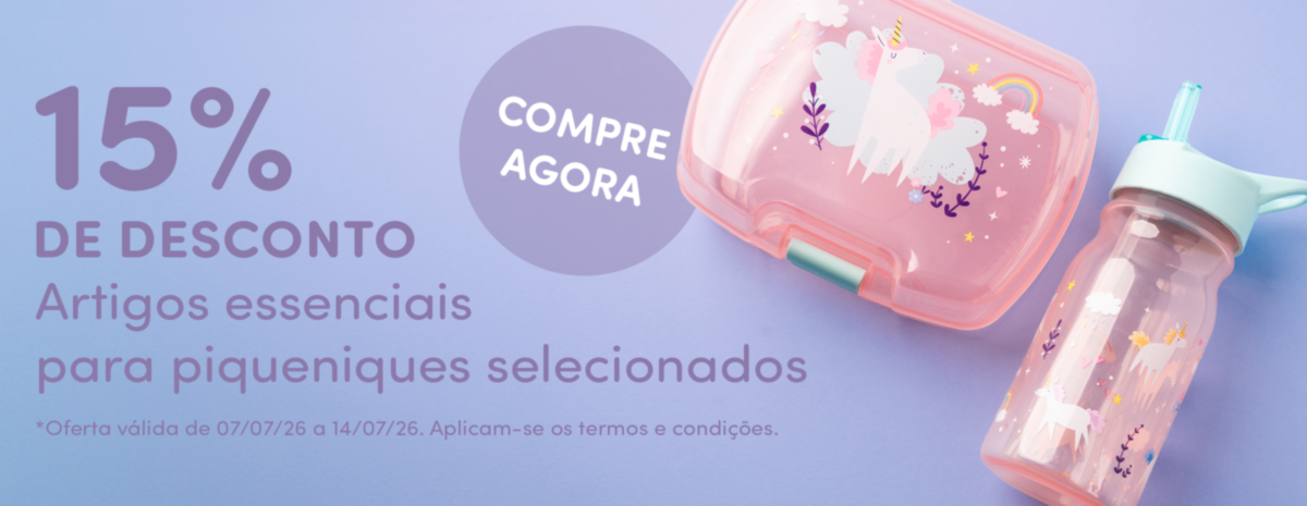 15% desconto artigos piquenique