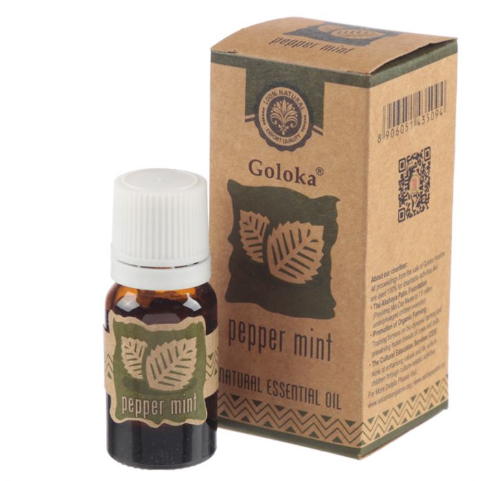 Óleo Essencial Natural Goloka 10 ml - Menta